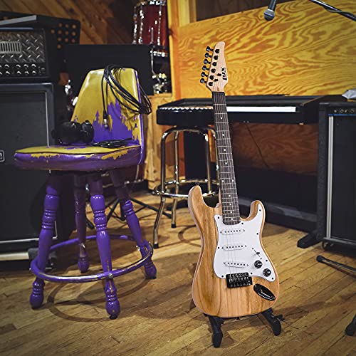 LyxPro 36 Inch Electric Guitar and Kit for Kids with 3/4 Size Beginner’s Guitar, Amp, Six Strings, Two Picks, Shoulder Strap, Digital Clip On Tuner