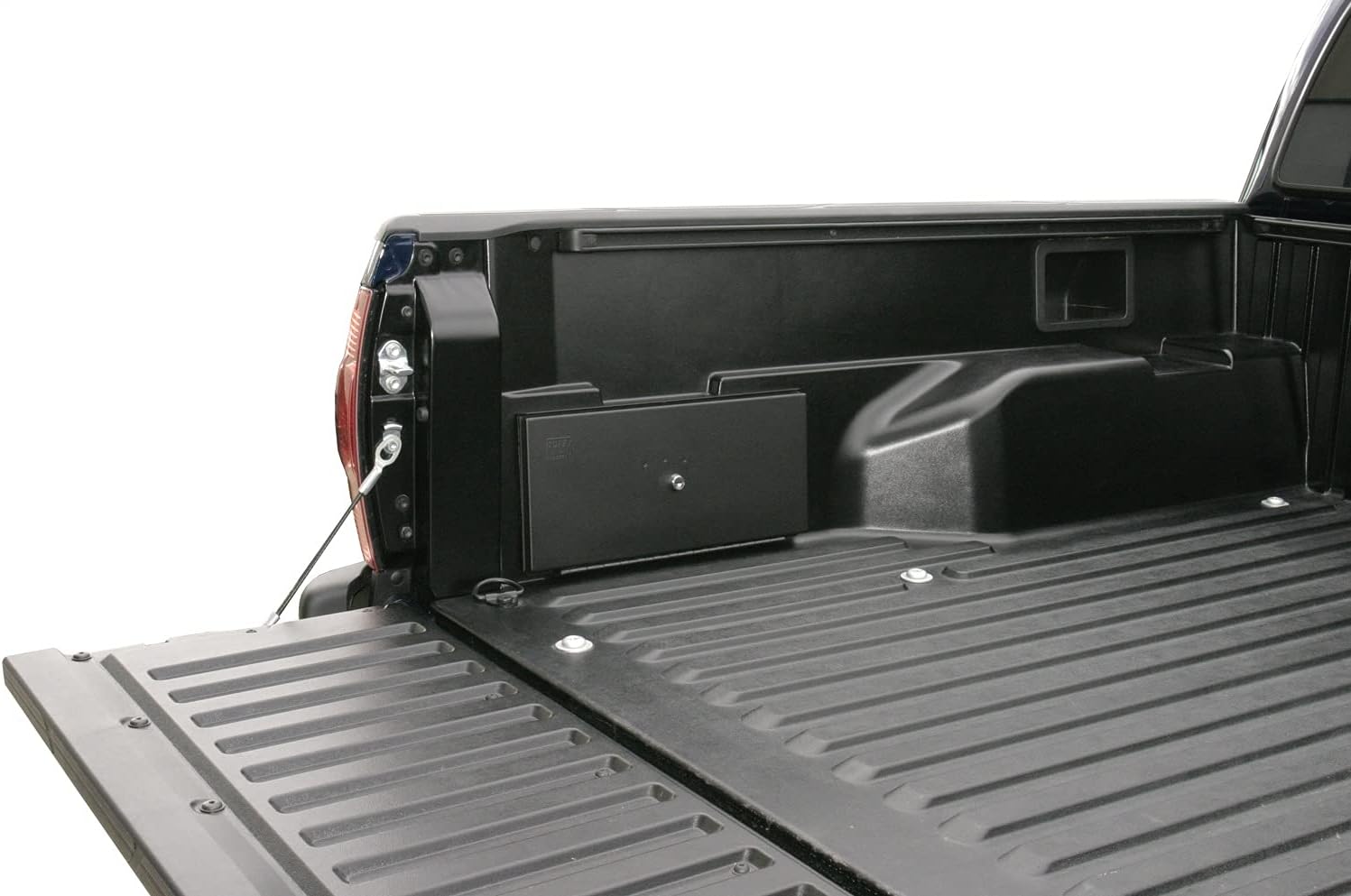 Toyota Tacoma Truck Bed Security Lockbox, Black