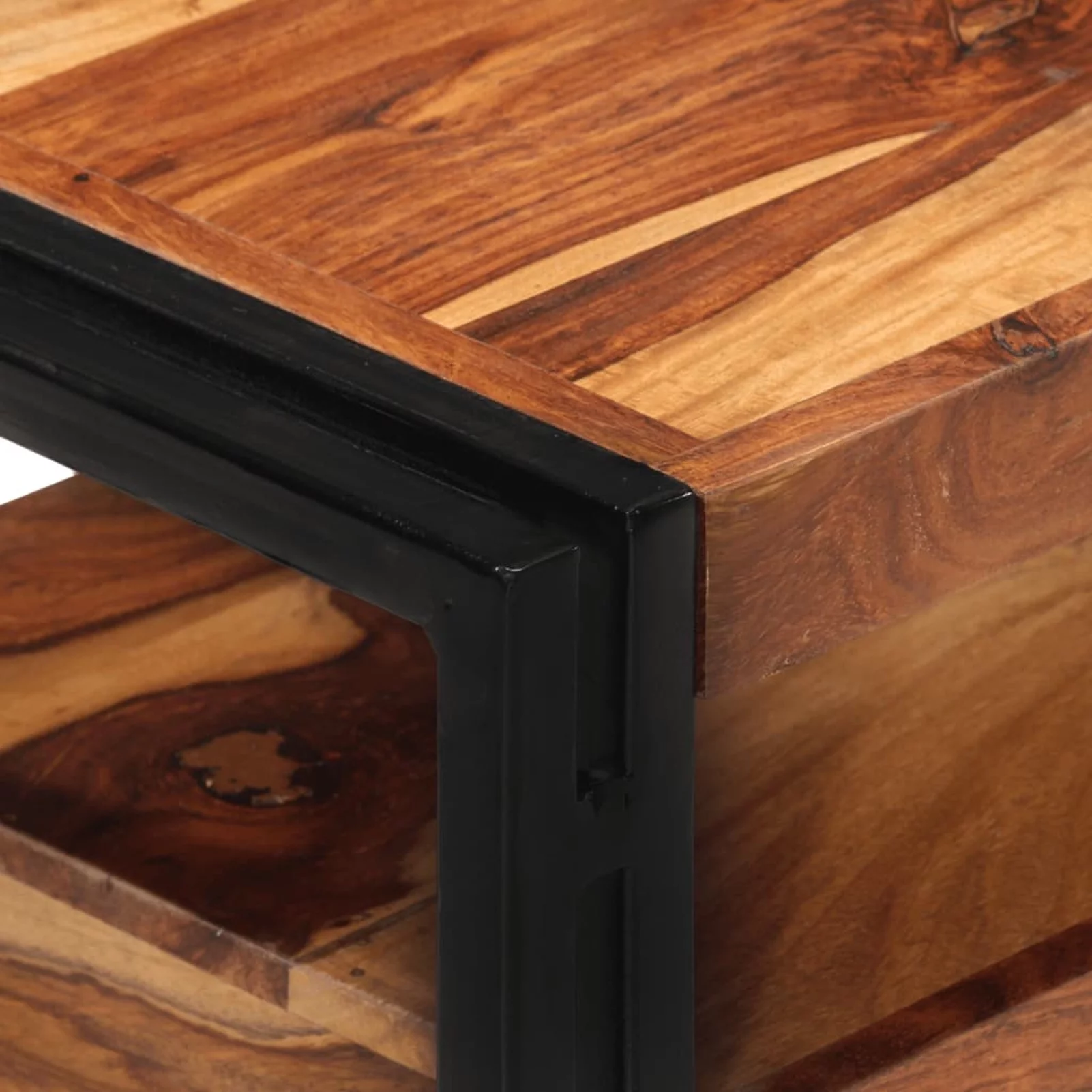 Carevas TV Cabinet 47.2"x11.8"x15.7" Solid Sheesham Wood