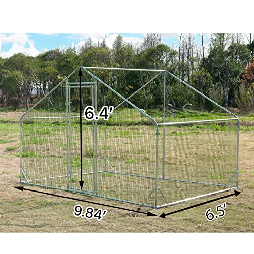 Large Metal Chicken Coop