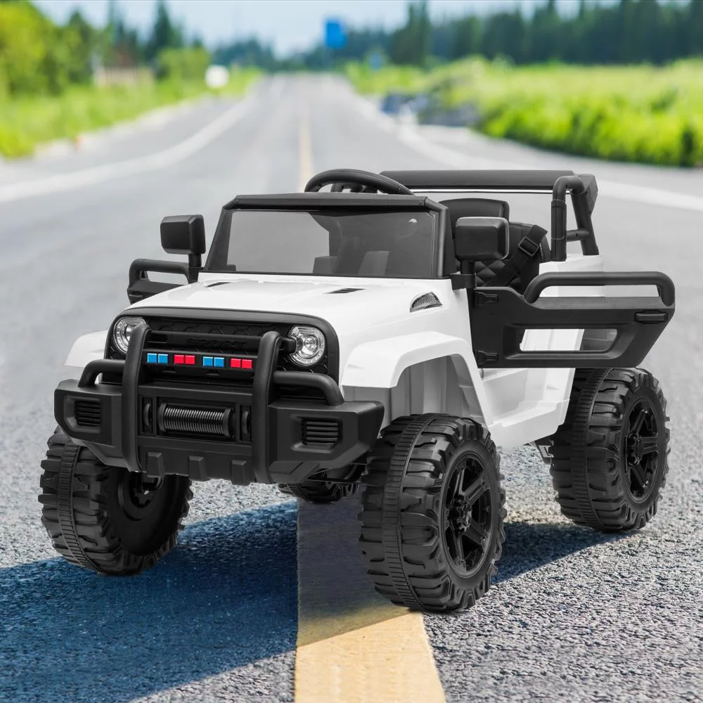 Zimtown Safety 12V Battery Electric Remote Control Car, Kids Toddler Ride On Truck Toy Motorized Vehicles, Wheels Suspension, Seat Belts