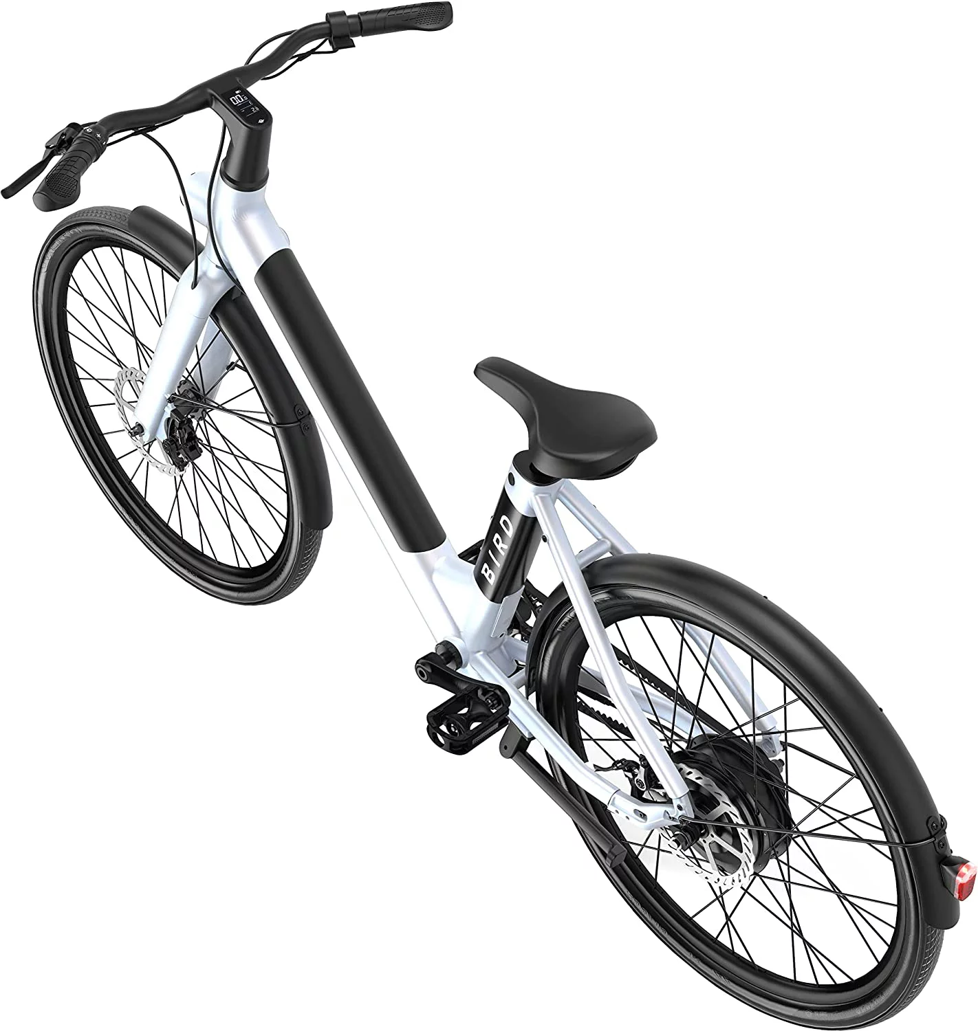 Bird - V-Frame eBike, 500Watt Motor, 50mi Max Range, 20mph Max Speed, Embedded Dash Display, Removable Battery, and App Compatible