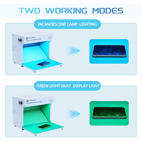 Laminar Flow Hood Mycology Vertical Laminar Flow Clean Bench Workstation for Phone LCD Repair Tissue Culture Seedlings - H-E-P-A Filter