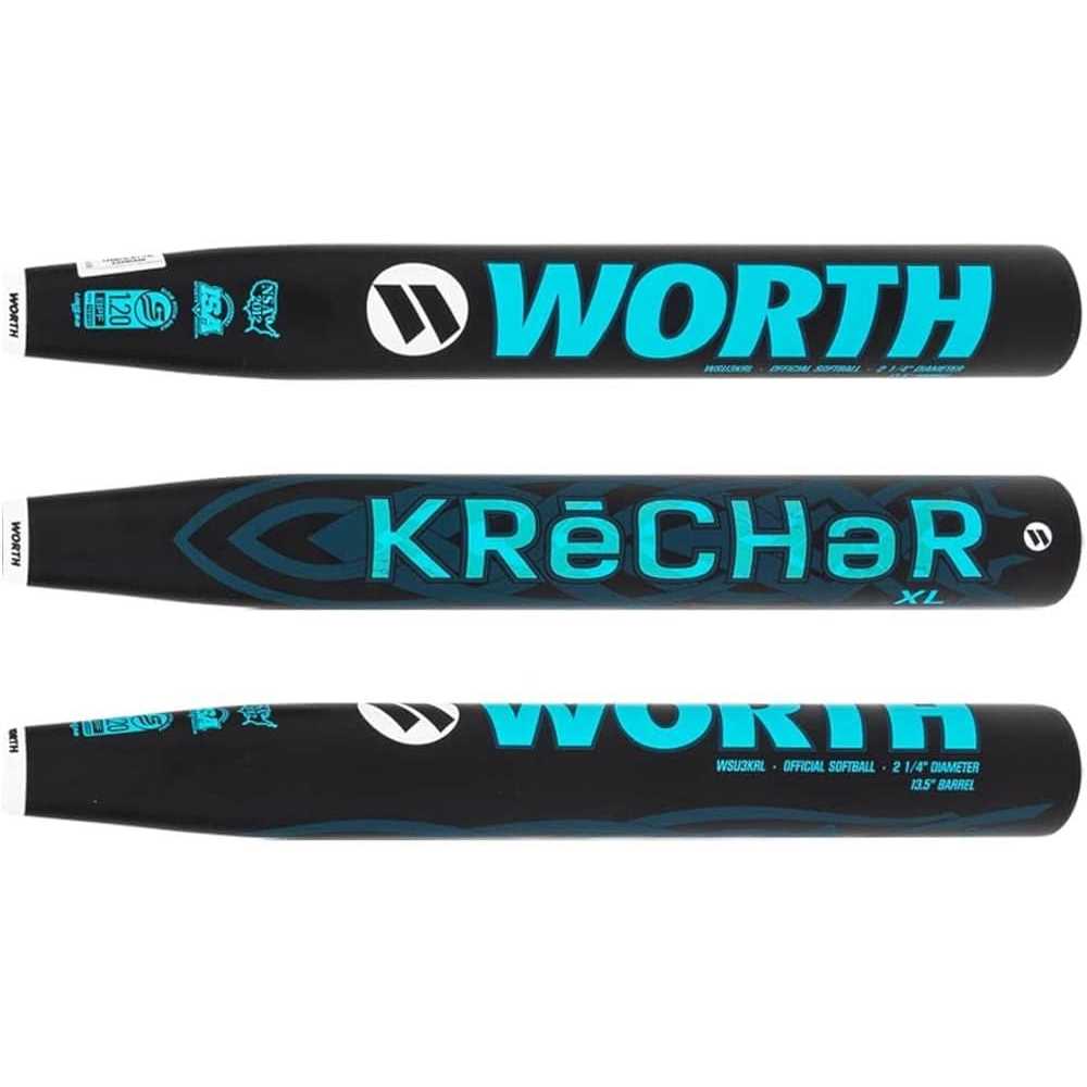 2023 Worth Krecher XL 13.5 USSSA Slowpitch Softball Bat - Sports Supplies Online Store