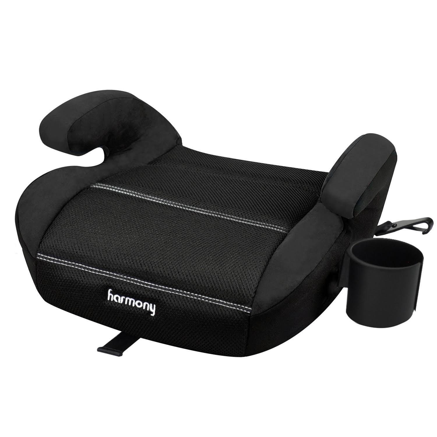 Harmony Dreamtime Elite Comfort Booster Car Seat with Latch - Black