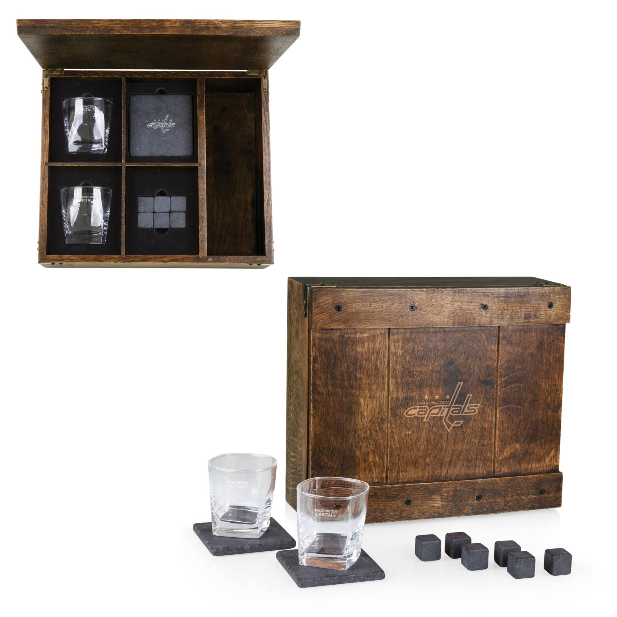 NHL Washington Capitals Whiskey Box Gift Set Multi