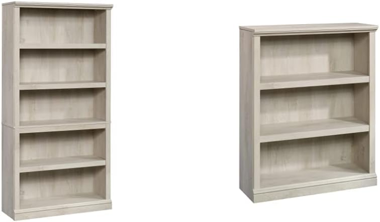 Sauder Select Collection 5-Shelf Bookcase, Washington Cherry finish