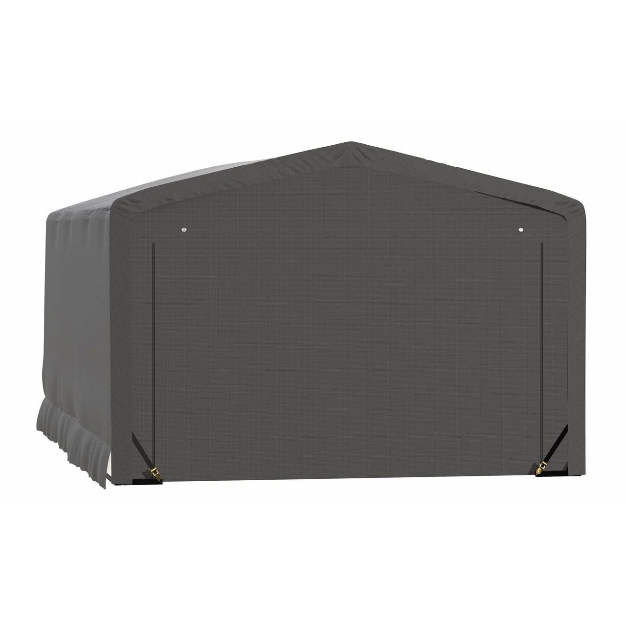 ShelterTube Wind and Snow-Load Rated Garage, 12x18x8 Gray
