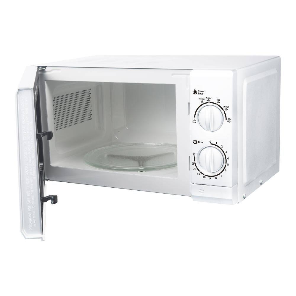 Impecca 0.6 Cu. ft. 700 Watts Countertop Microwave Oven - Black