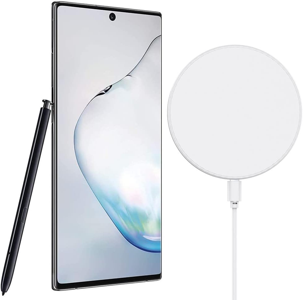 SAMSUNG Galaxy Note 10+ Plus (256GB, 12GB) 6.8" QHD+ AMOLED, Snapdragon 855, 4300mAh Battery, 4G LTE Fully Unlocked (T-Mobile, Verizon