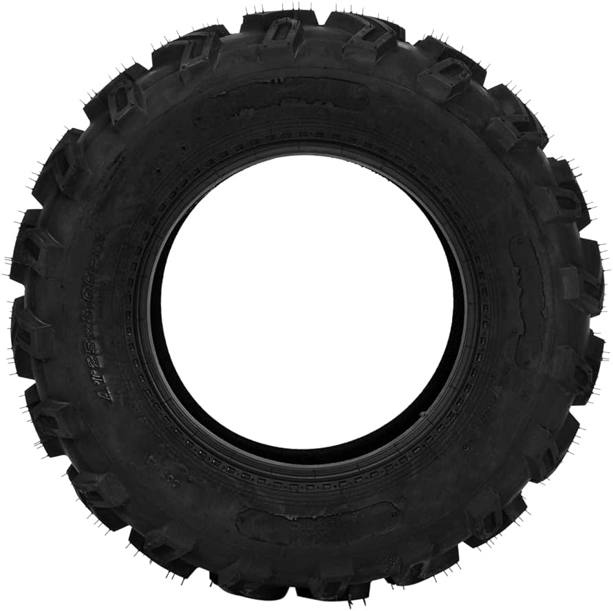 Parts-Diyer 25x8x12 Tire ATV UTV Tire 12‘’ Front Tire Trail Tire 25x8x12 All Terrain Tubeless 6Ply Pack of 2
