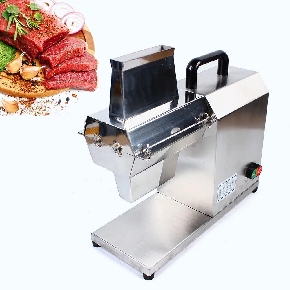 TFCFL Electric Meat Tenderizer Pork Steak Flatten Machine Stainless 450W 200r/min TK-12MT