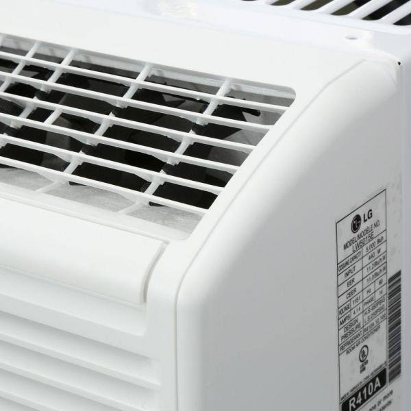 LG 5,000 BTU Window Air Conditioner with Manual Controls, White LW5016