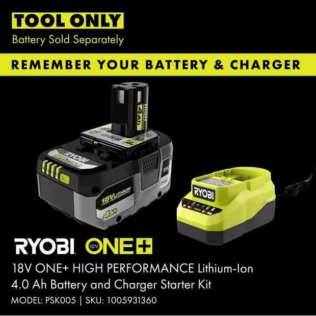 Ryobi ONE+ 18V 800 Watt 12V Automotive Power Inverter RYI8030AVNM - Shop Hardware Tools Online Store