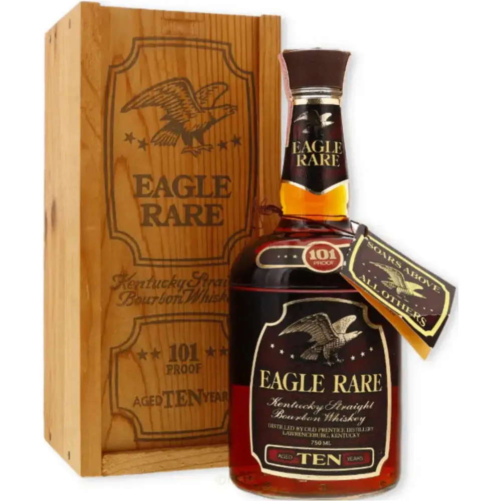 Eagle Rare 101 Proof 10 Year Kentucky Straight Bourbon (2000 Release) Bottled By Old Prentice - Nestor Liquor