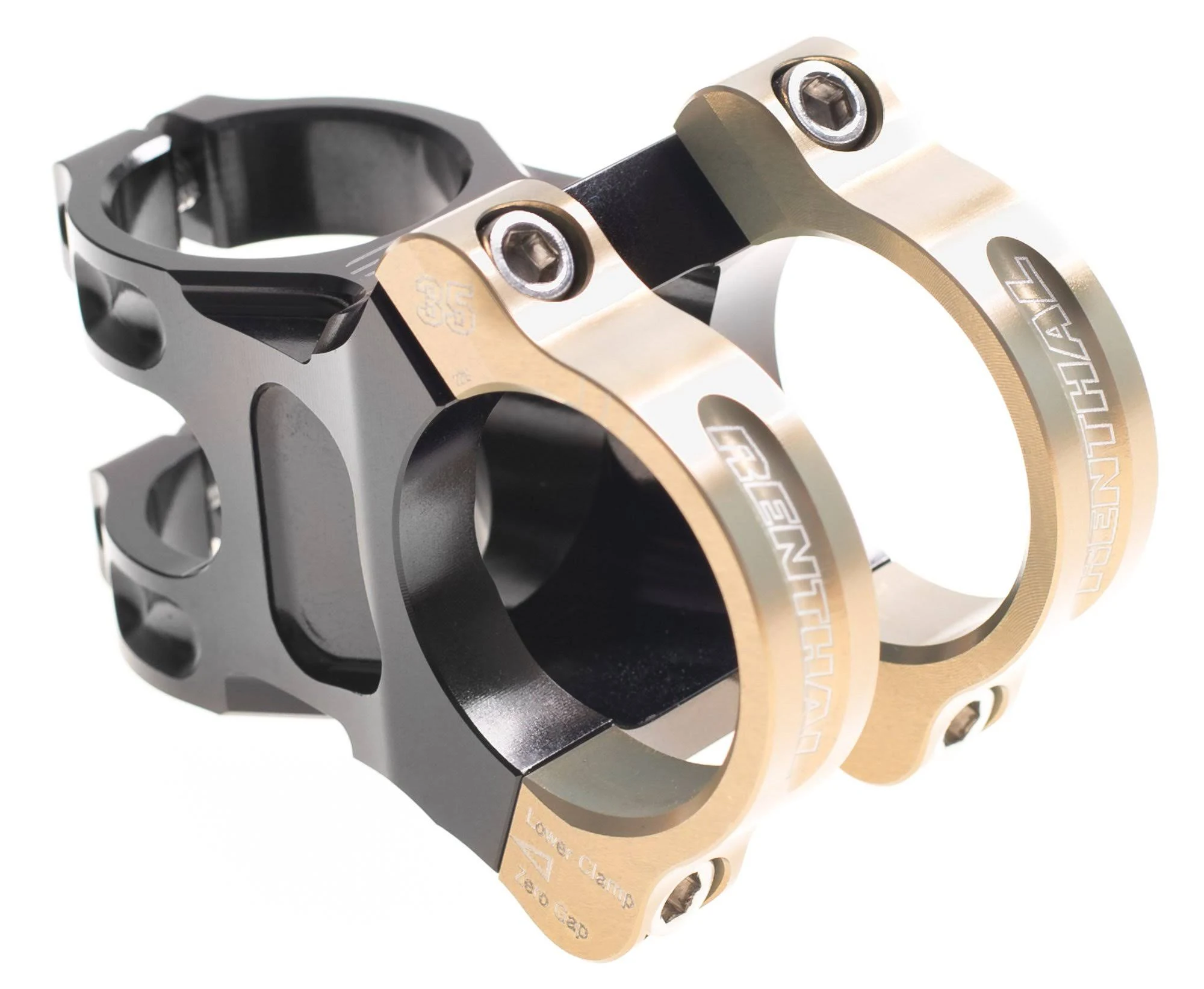 Renthal Apex 35 Stem Black/Gold, 50mm