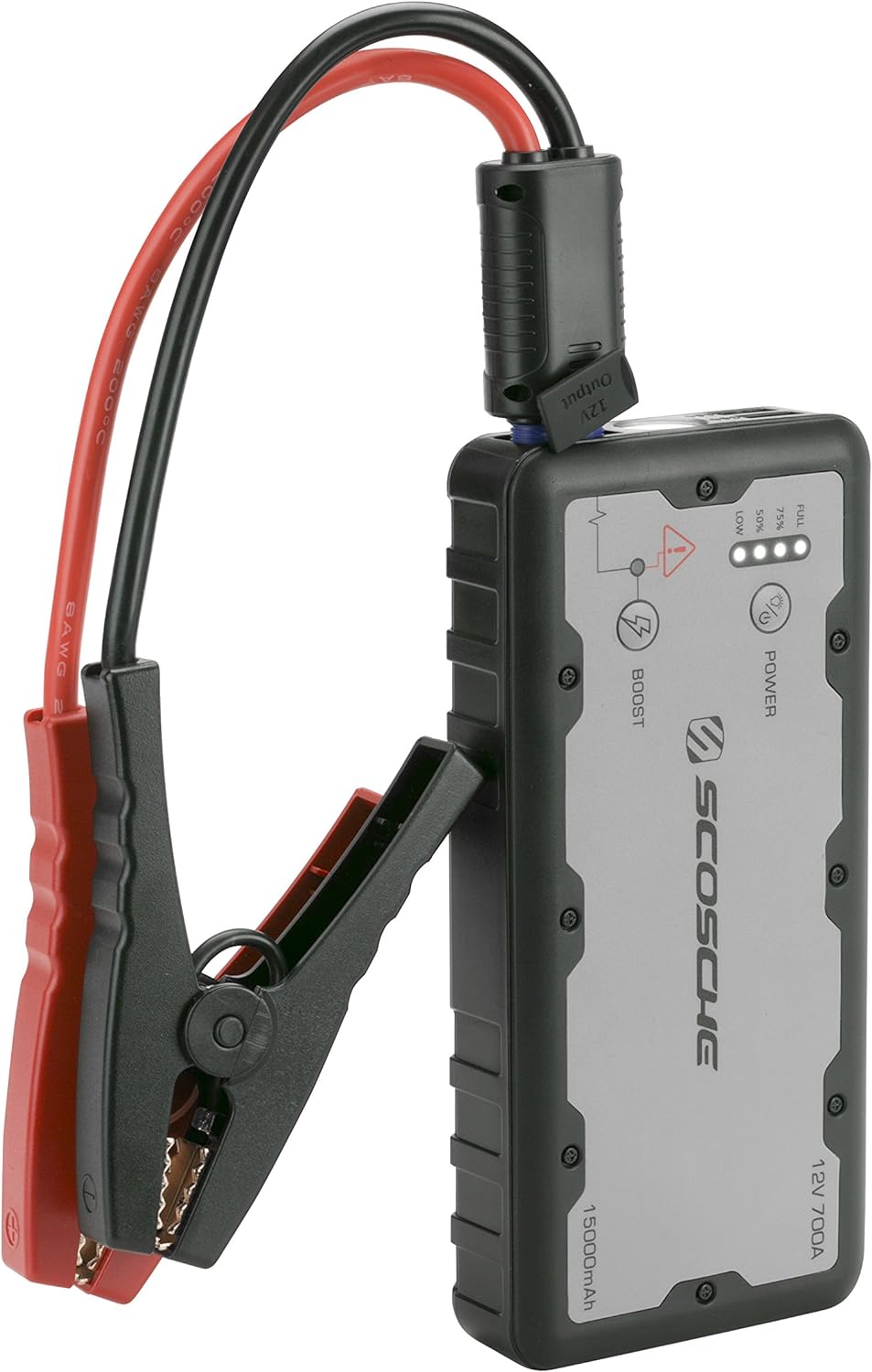 SCOSCHE PBJ700-1 PowerUp 700 Portable Car Jump Starter, Battery Booster for Automobiles