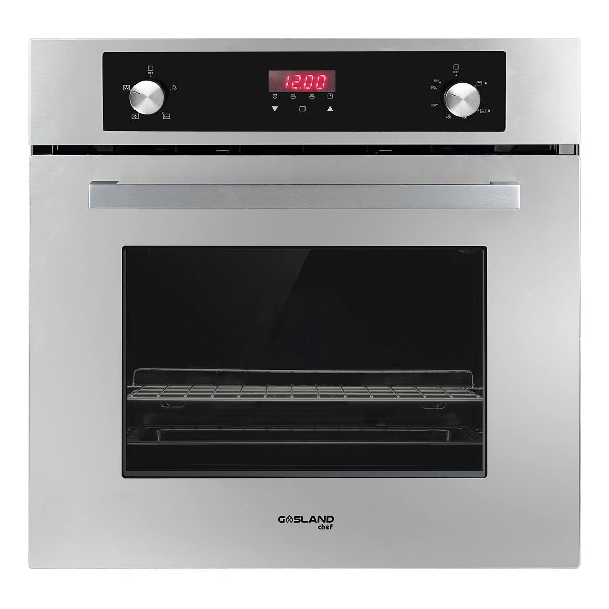 Gasland Chef 24x22 Built-in Propane GAS Wall Oven, Stainless Steel 6 Cooking Functions Convection, Digital Display Mechanical Kn