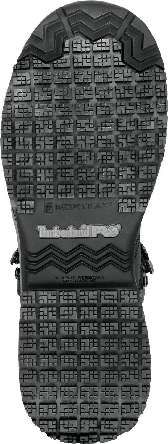 Timberland PRO  Switchback, Men's, Black/Grey Pop, Comp Toe, EH, WP, MaxTRAX Slip-Resistant Work Hiker  (11.0 W) - Curated Treasures Market