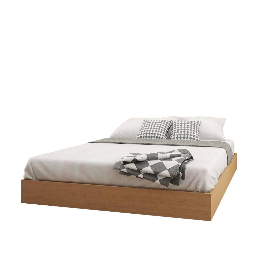 Kabane 4 Piece Queen Size Bedroom Set in Natural Maple - Nexera 400800