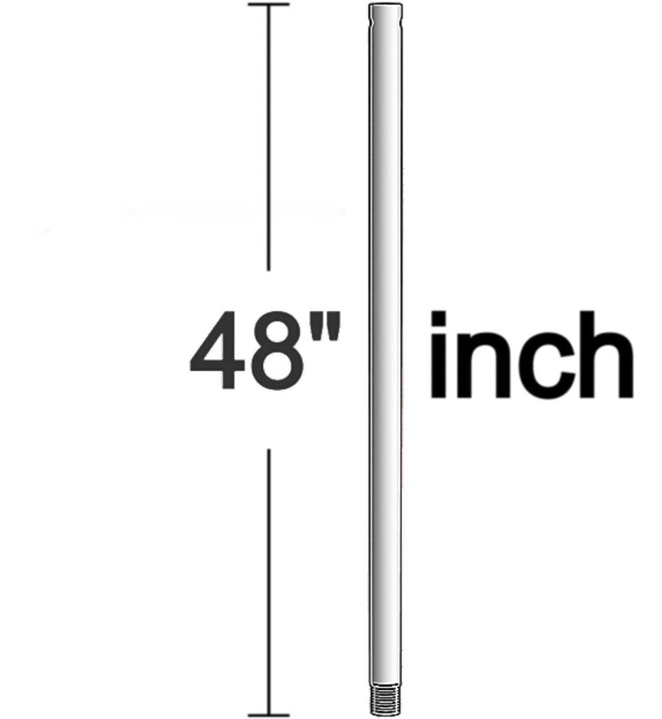 Monte Carlo DR48WH - 48x22 Downrod - White