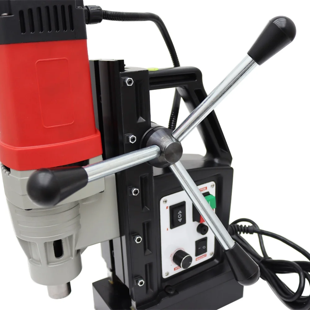 Portable Multi-functional Tapping integrated type Magnetic Drill Base Twist Drilling Machine 1400W