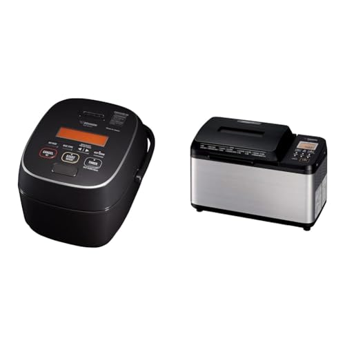 Zojirushi NW-JEC10BA Pressure Induction Heating (IH) Rice Cooker & Warmer, 5.5-Cup, Made in Japan