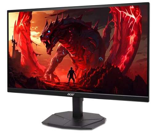 Acer Nitro KG241Y Sbiip 23.8” Full HD (1920 x 1080) VA Gaming Monitor | AMD FreeSync Premium Technology | 165Hz Refresh Rate | 1ms (VRB) | ZeroFrame