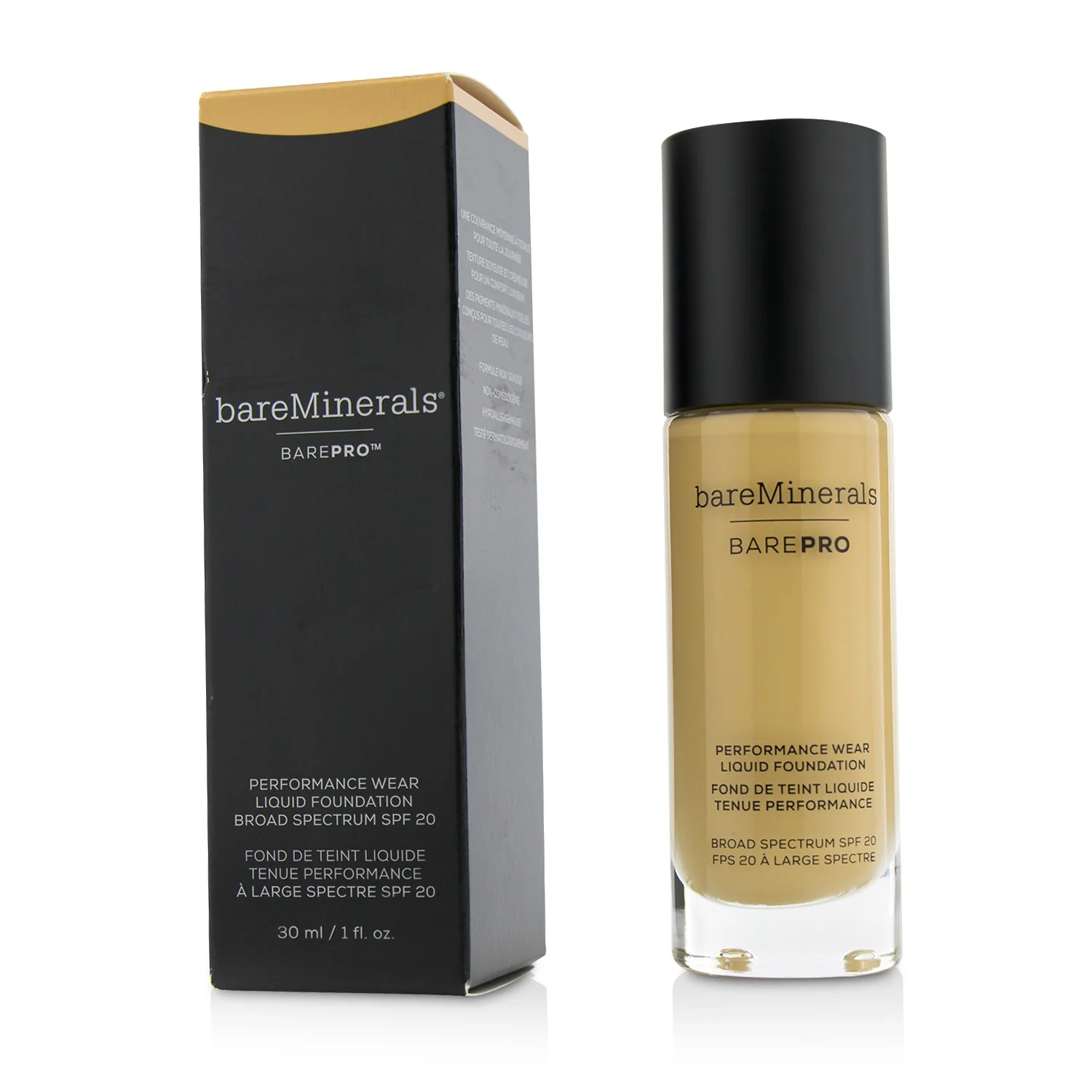 BareMinerals BarePro Performance Wear Liquid Foundation SPF20 - # 08 Golden Ivory  30ml/1oz
