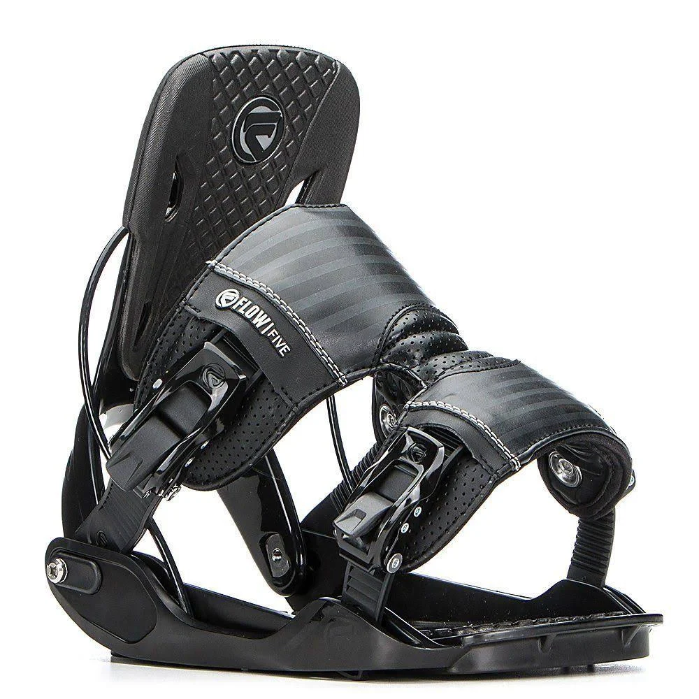 Flow Five Snowboard Bindings Mens Black M