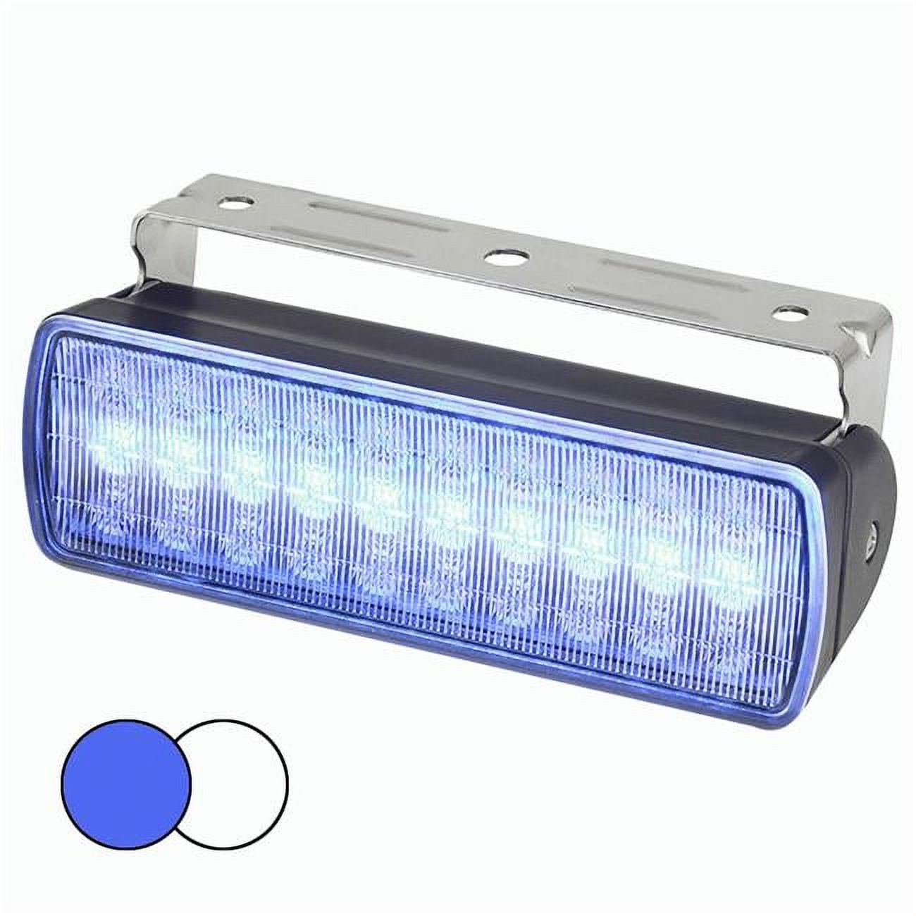 Hella Marine 980950061 Sea Hawk Extra Large Dual Colored LED Black Housing