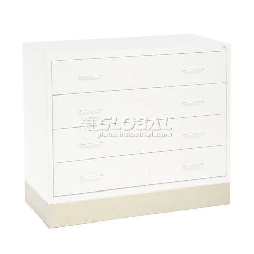 Safco Media Cabinet Base Light Gray