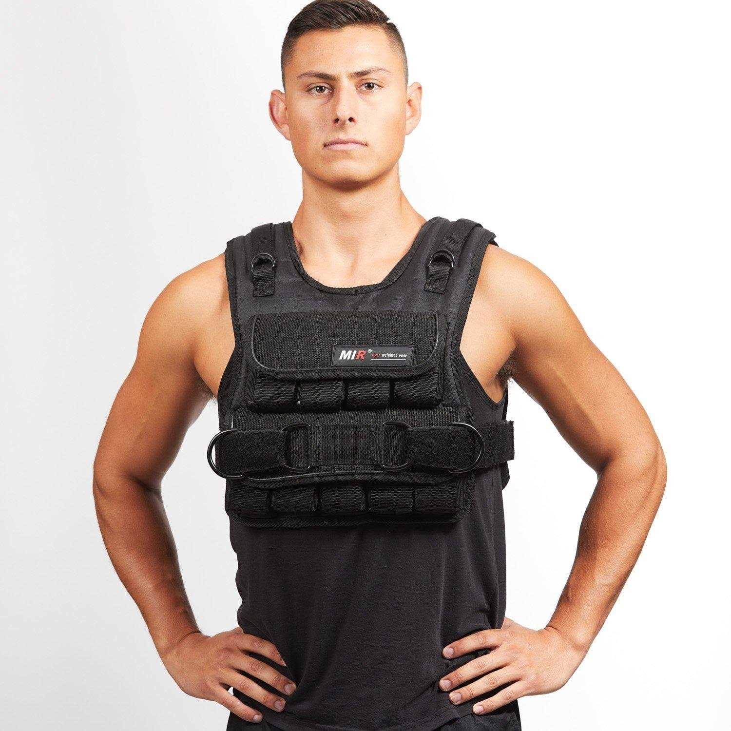 Mir Adjustable Weighted Vest - Sports Supplies Online Store