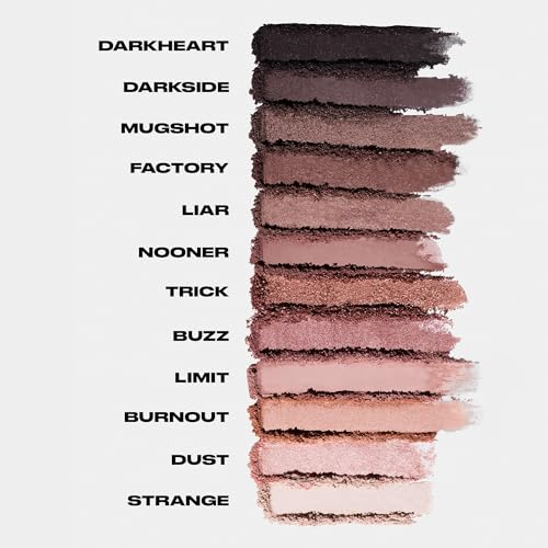 Urban Decay Naked 3 Eyeshadow Palette, Soft Pink Neutral Makeup Palette, Matte, Metallic, Shimmer Finish, 12 Mauve Brown & Nude Eye Shadows