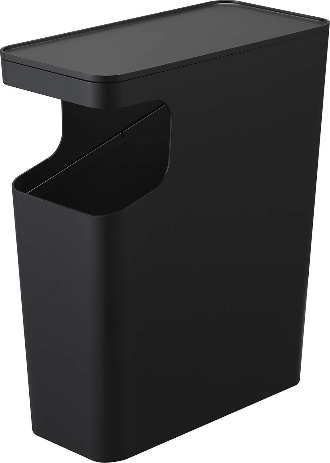 YAMAZAKI home Tower Side table and Trash can White - 3988