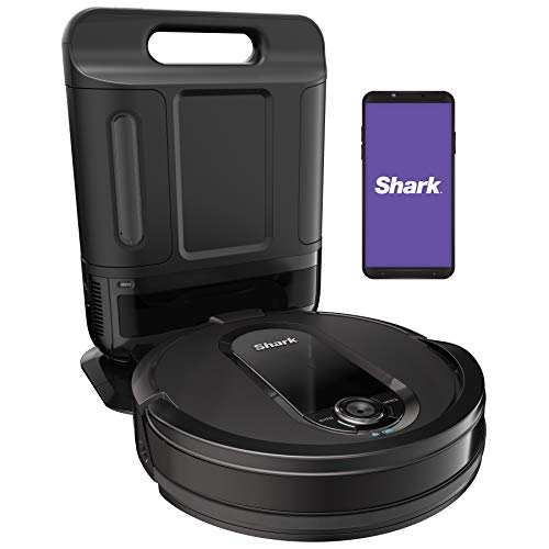 Shark Robot Vacuum & Mop Combo, Powerful Suction, Matrix Plus, 60-Day Debris Capacity, HEPA Bagless Self Empty Base, Sonic Mopping