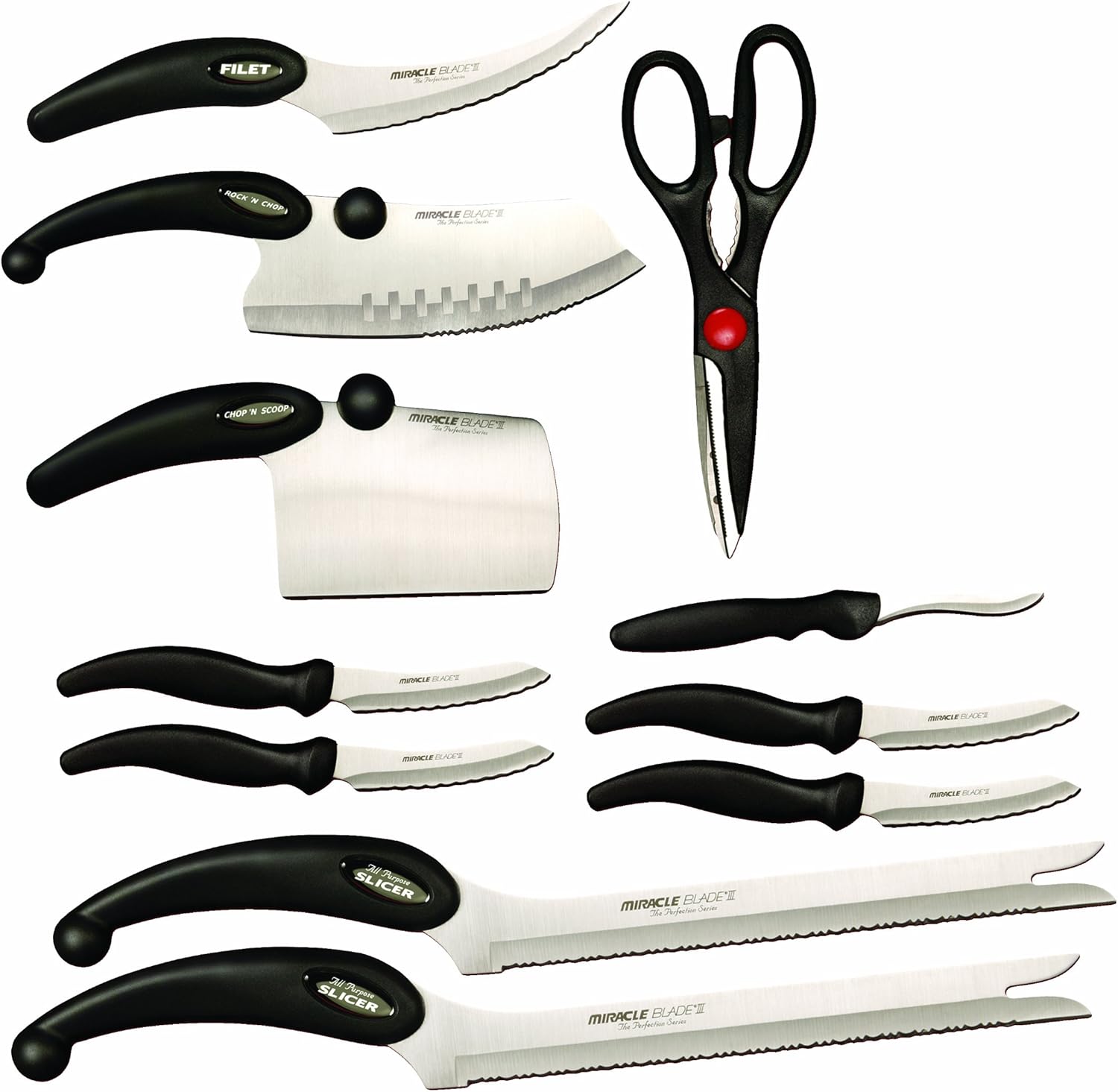 Miracle Blade III Perfection Series 11-Piece Cutlery Set
