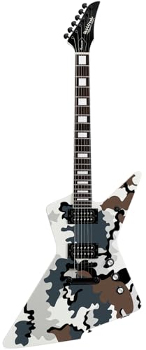 WestCreek Revenge Solid Body Electric Guitar, Heavy Metal Guitar, Right Handed, Heavy Metal Pickups, Rounded End Jumbo Frets, Bone nut