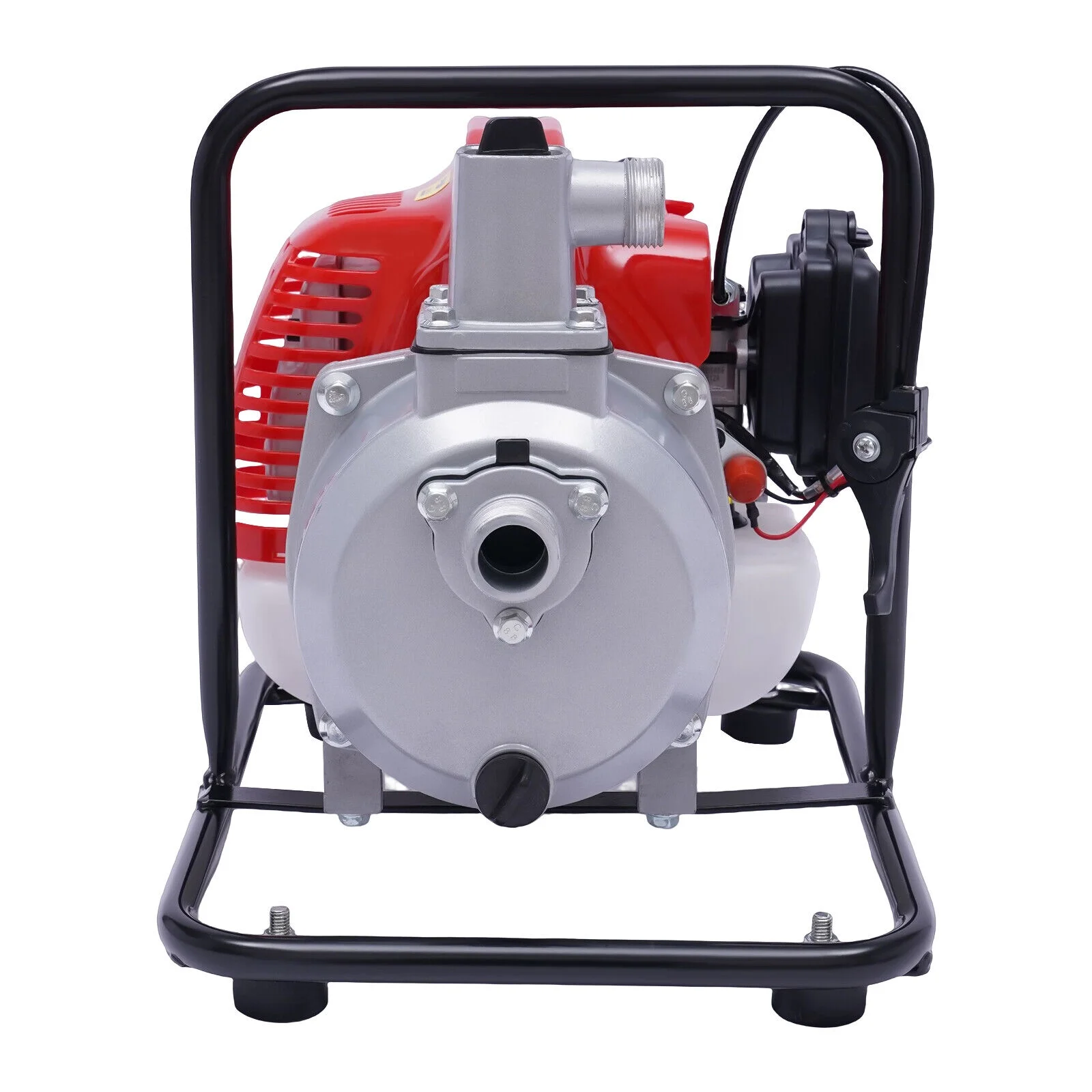 Oukaning Portable 43CC Gas Powered Water Pump Flood Irrigation 2.0 HP Water Transfer Pump