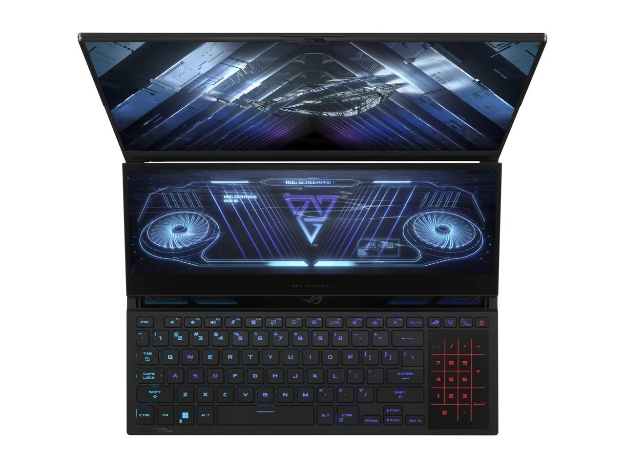 ASUS ROG Zephyrus Duo 16 (2022) Gaming Laptop, 16" 165Hz ROG Nebula HDR QHD 16:10 Display, NVIDIA GeForce RTX 3070 Ti, AMD Ryzen 9 6900HX, 32GB DDR5