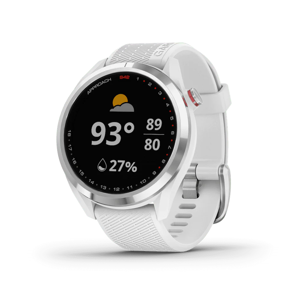 Garmin Approach S42 Golf GPS Watch, Black