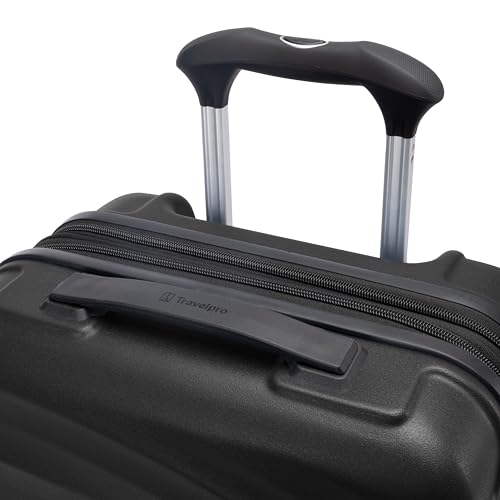 Travelpro Maxlite Air V2 Hardside Expandable Carry on Luggage, 8 Spinner Wheels, Lightweight Hard Shell Suitcase, TSA lock, Black, Carry On 21-Inch