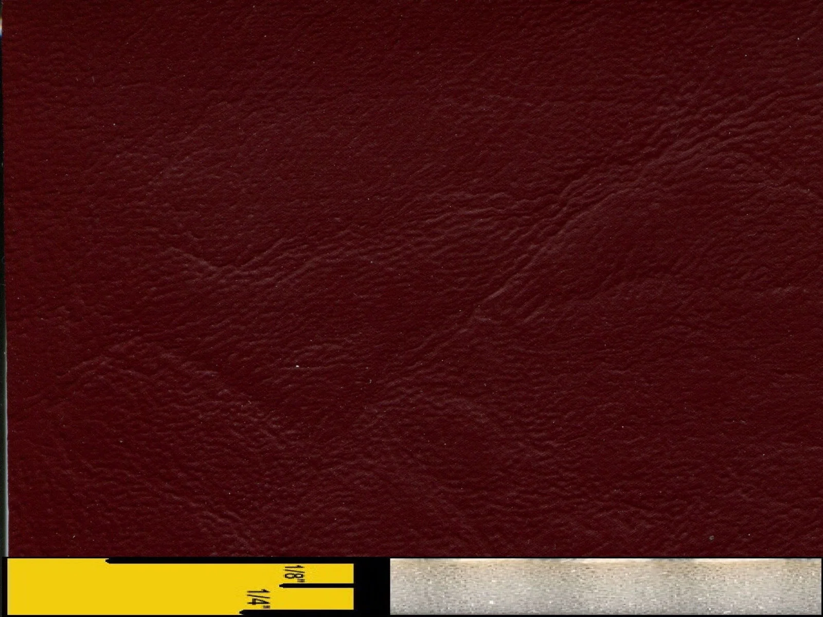 1/4" Foam Backed Marine Vinyl Upholstery Fabric Burgundy Red 54" Wide By 5 Yards Boat Auto