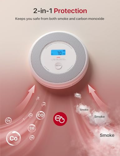 X-Sense Combination Smoke and Carbon Monoxide Detector XP0A-MR
