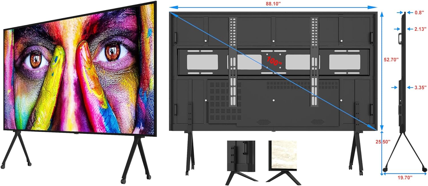 100 Inch Smart UHD 4K TV Displays, Resolution 3840x2160; TS100TD, Home, Sporting Venues, Enabling Viewers to Discover A New Reality in Ultra HD