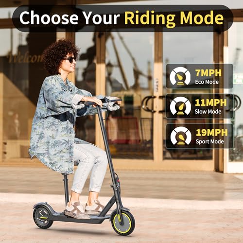 NAVIC Electric Scooter Adults,Max 19/22/27/49 Miles Ranges,Top Speed 19/22 mph,350/750W Peak Motor