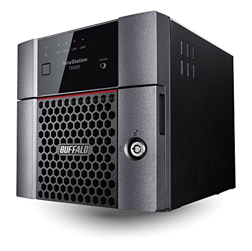 BUFFALO TeraStation 3220DN 2-Bay SMB 4TB (2x2TB) Desktop NAS w/Hard Drives Included Network Attached Storage