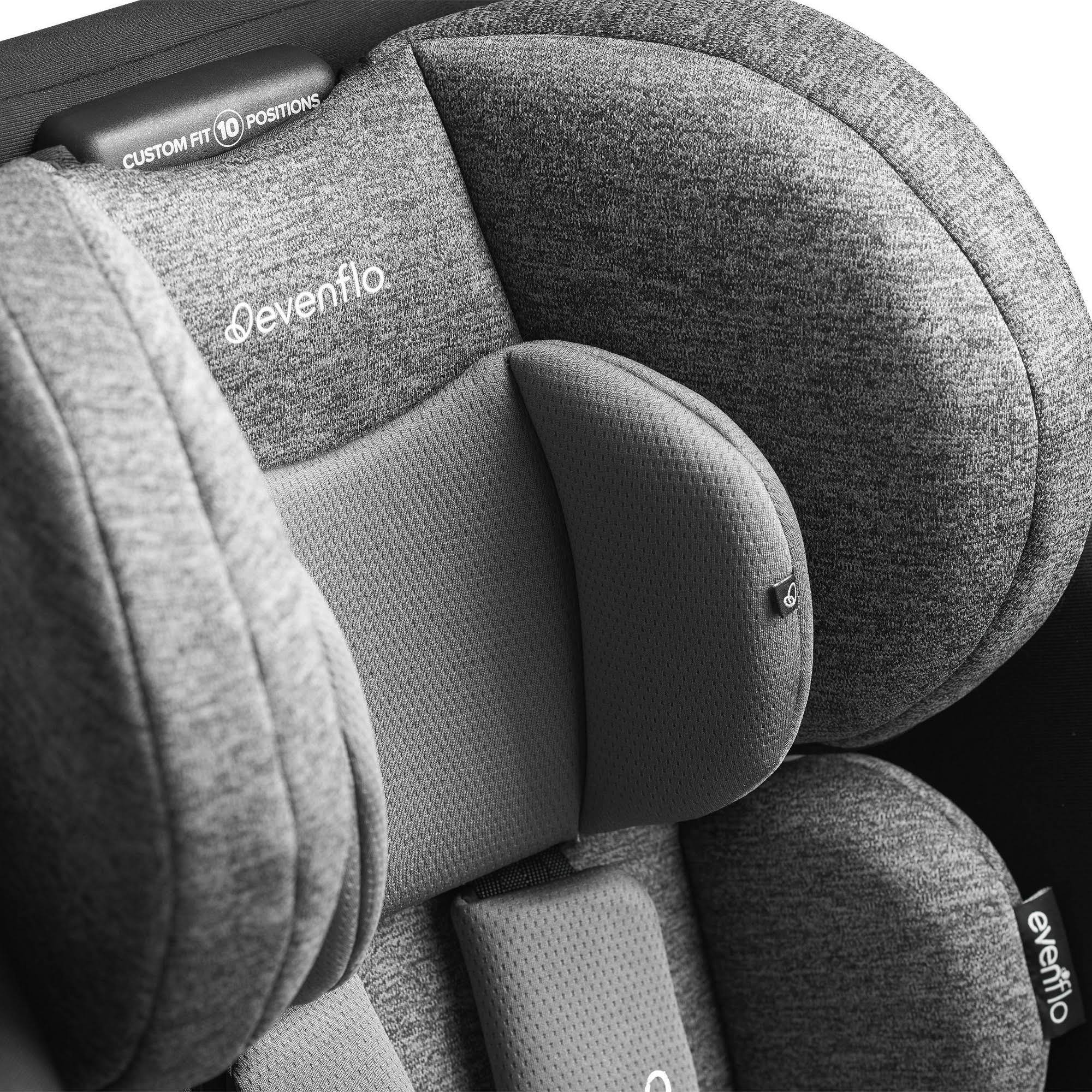 Evenflo Gold SensorSafe EveryStage Smart All-in-One Convertible Car SEAT, Moonstone