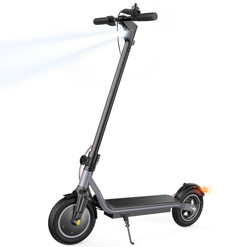 Electric Scooter, 500W/350W Powerful Motor, 22/18 MPH Top Speed, 23/21 Miles Long Range, 10"/8.5" Pneumatic Tires, Smart App