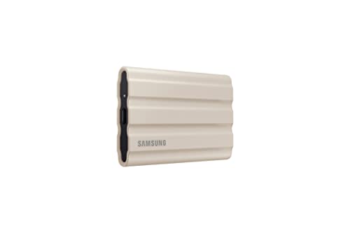 Samsung T7 Shield Portable External Solid State Drive USB 3.2 1TB, IP65 Water Resistant, Compatible with PC/Mac/Android/Gaming Consoles (MUPE1T0K/AM)